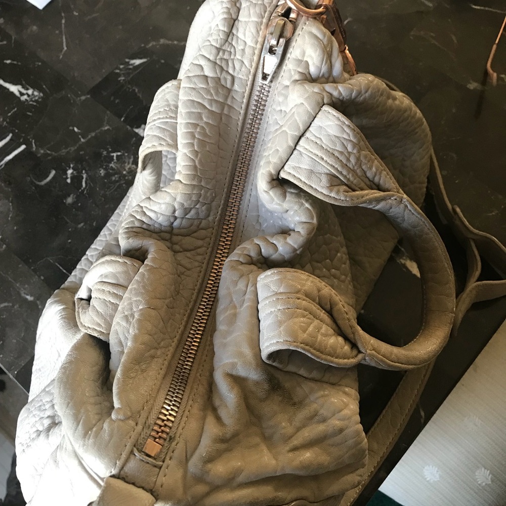 Alexander Wang rose gold Rocco bag